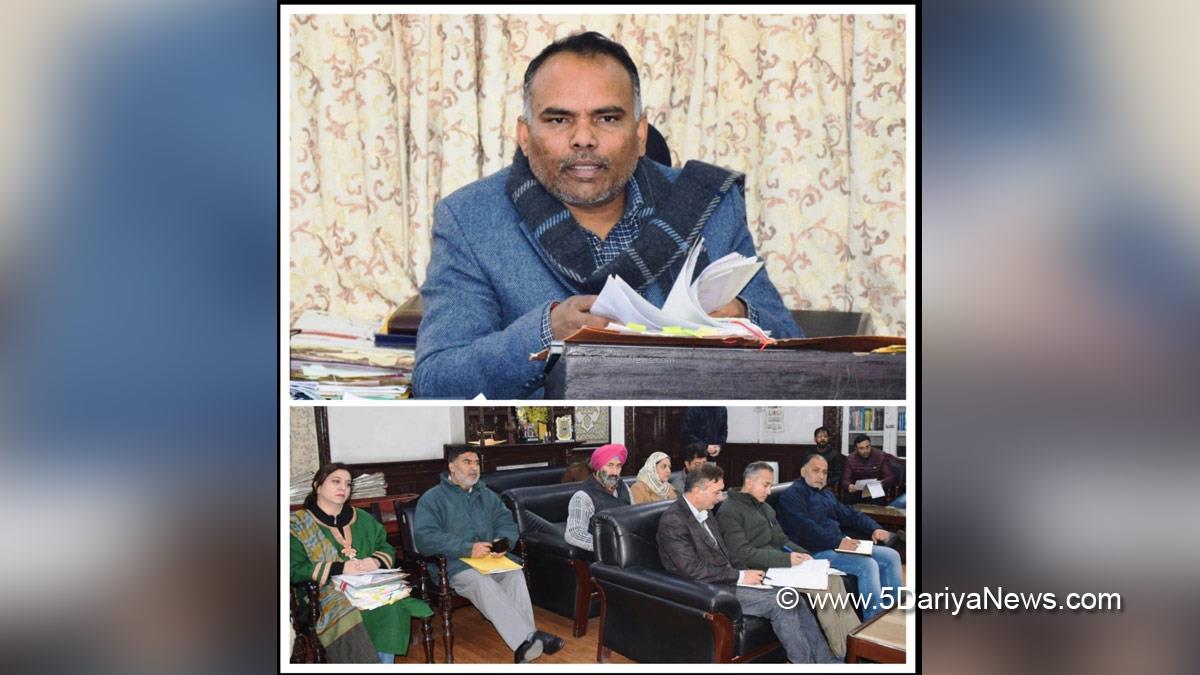 Srinagar, DDC Kashmir, Pandurang Kondbara Pole, Divisional Commissioner Kashmir, Jammu, Kashmir, Jammu And Kashmir, Jammu & Kashmir, District Administration Srinagar