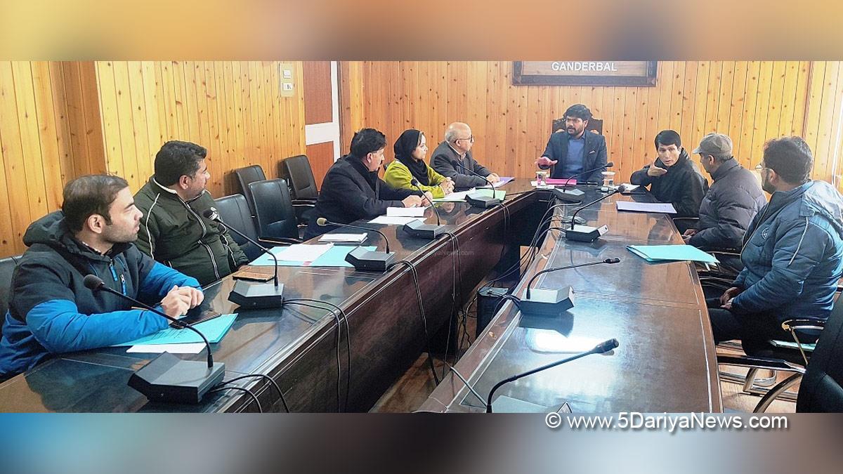 Ganderbal, Deputy Commissioner Ganderbal, Shyambir, Kashmir, Jammu And Kashmir, Jammu & Kashmir, District Administration Ganderbal, District Level Task Force Committee, DLTFC, Jammu and Kashmir Rural Employment Generation Programme, JKREGP