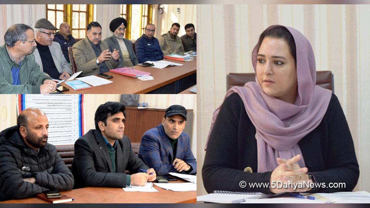 Baramulla, DDC Baramulla, Deputy Commissioner Baramulla, Dr Syed Sehrish Asgar, Dr. Syed Sehrish Asgar, Kashmir, Jammu And Kashmir, Jammu & Kashmir, District Administration Baramulla, District Level Armed Forces Flag Day Committee, DLAFC