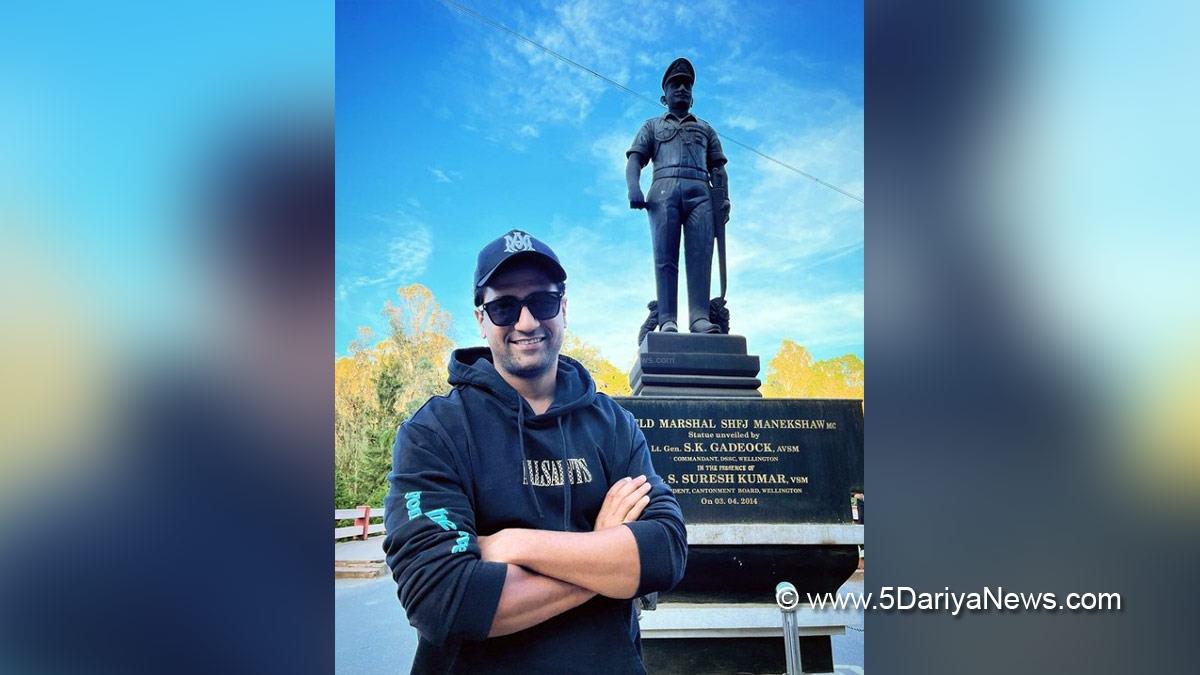 Vicky Kaushal, Bollywood, Entertainment, Mumbai, Actor, Cinema, Hindi Films, Movie, Mumbai News, Sam Manekshaw, Sam Manekshaw Statue