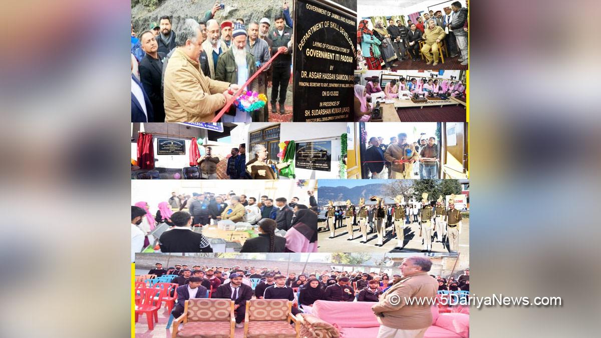 Kishtwar, Dr Asgar Hassan Samoon, Principal Secretary Skill Development Department, Jammu And Kashmir, Jammu & Kashmir