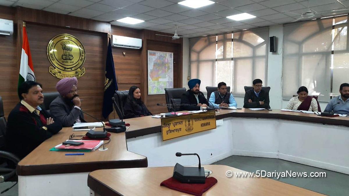 DC Hoshiarpur, Deputy Commissioner Hoshiarpur, Sandeep Hans, Hoshiarpur