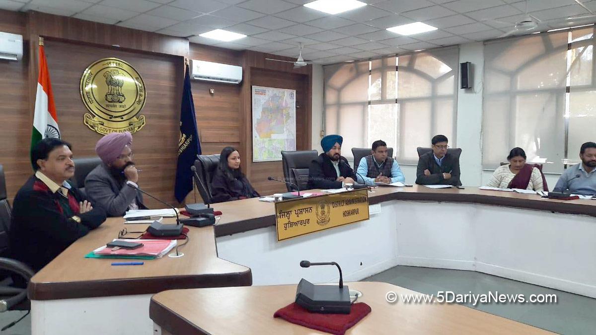 DC Hoshiarpur, Deputy Commissioner Hoshiarpur, Sandeep Hans, Hoshiarpur