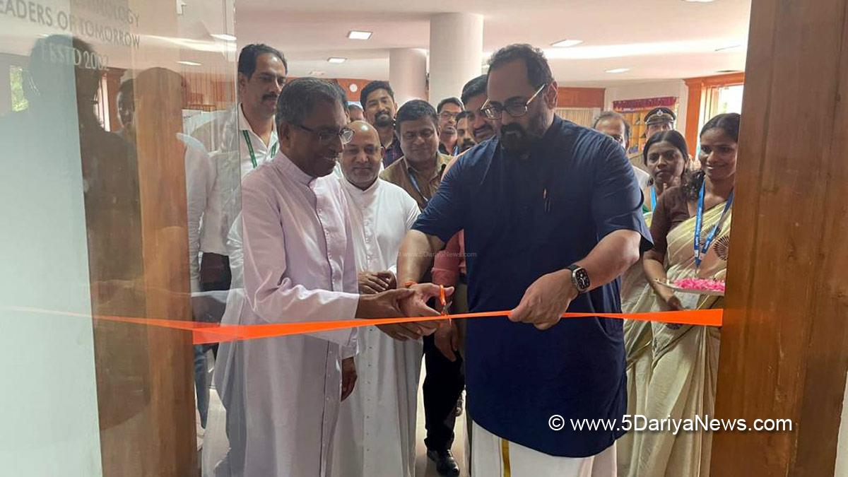 Rajeev Chandrasekhar, BJP, Bharatiya Janata Party, Thrissur, Kerala, Jyothi Engineering College Thrissur