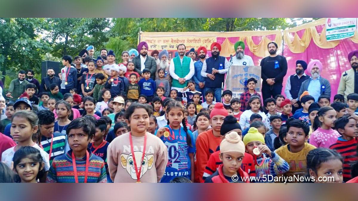 ਸਰਬਤ ਦਾ ਭੱਲਾ ਵੈਲਫੇਅਰ ਸੁਸਾਇਟੀ ਖਰੜ ਵਲੋ ਕਰਵਾਈਆਂ ਗਿਆ ਬੱਚਿਆਂ ਲਈ ਦੂਜਾ ਖੇਡ ਮੇਲਾ