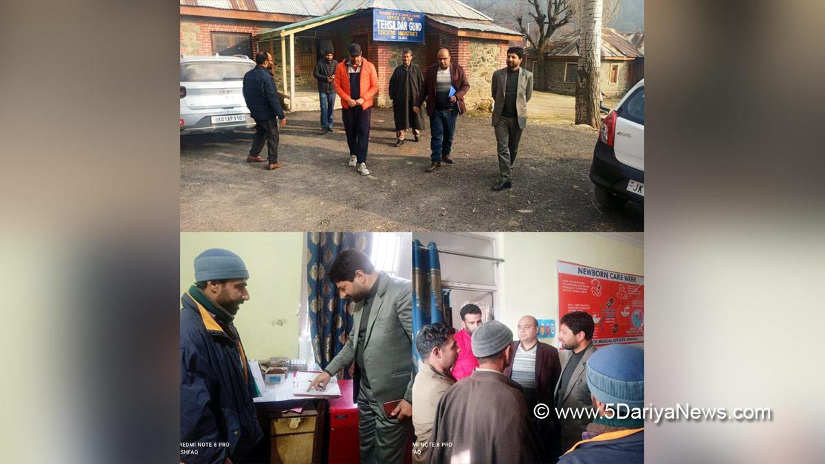 Ganderbal, Mehraj ud Din shah, Additional Deputy Commissioner Ganderbal, Jammu And Kashmir, Jammu & Kashmir