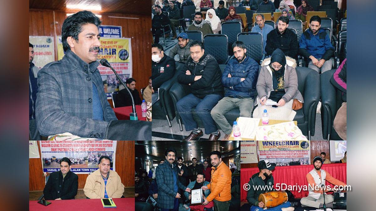 Budgam, Dr. Nasir Ahmad, Kashmir, Jammu And Kashmir, Jammu & Kashmir, District Administration Budgam, International World Disabilities Day