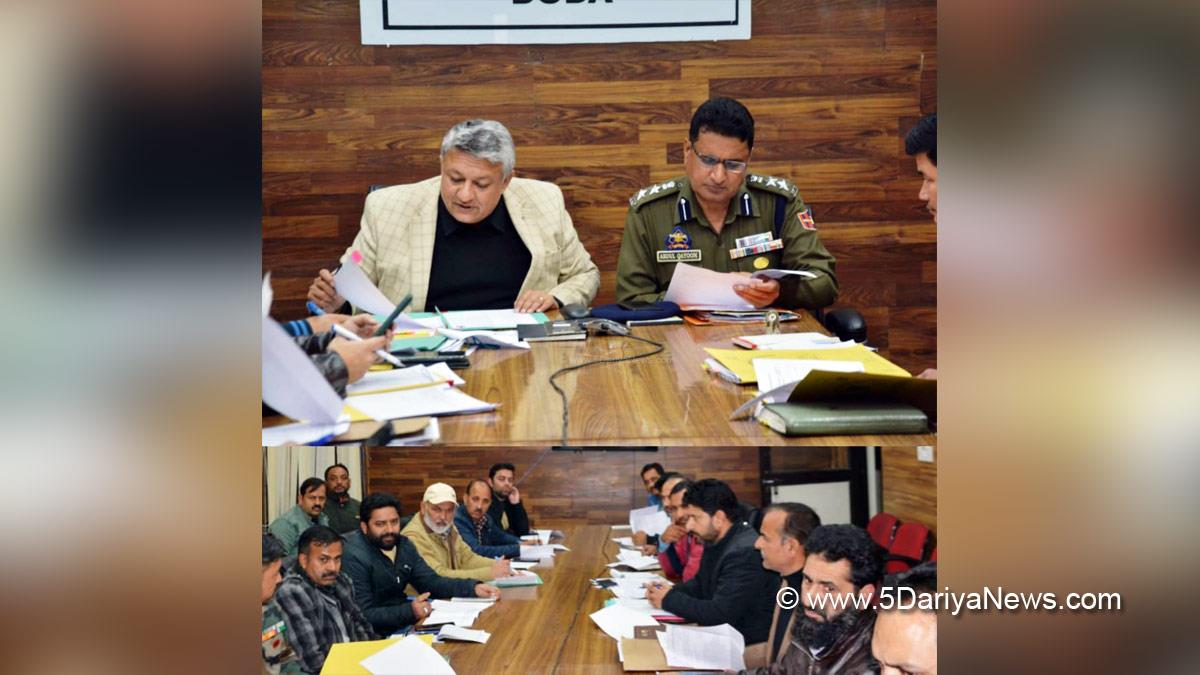 Doda, Deputy Commissioner Doda, Vishesh Paul Mahajan, Jammu, Kashmir, Jammu And Kashmir, Jammu & Kashmir, District Administration Doda, District Rent Assessment Committee, DRAC