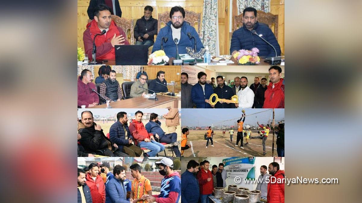 Bandipora, Athar Qadri, Director General E&S, My Town My Pride, Jammu And Kashmir, Jammu & Kashmir