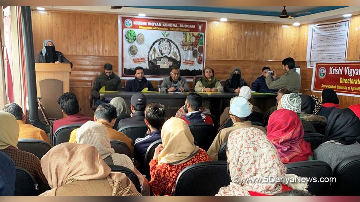 Budgam, SKUAST Kashmir, KVK Budgam, World Soil Health Day, Jammu And Kashmir, Jammu & Kashmir
