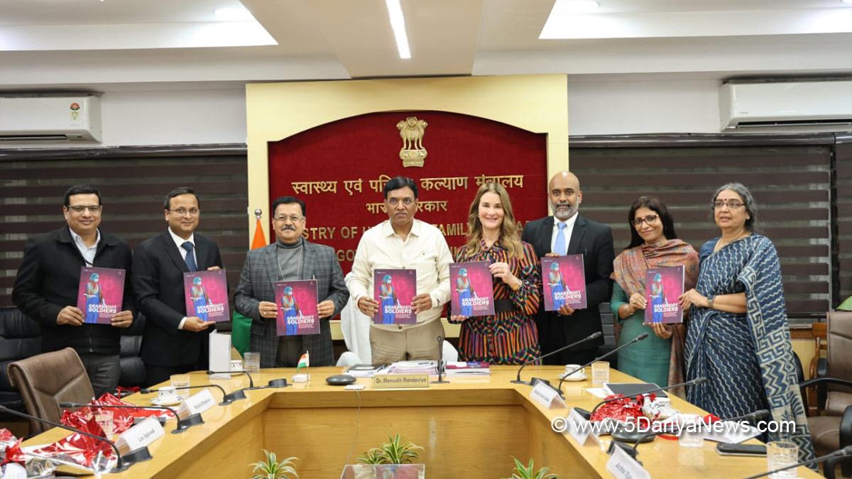 Mansukh Mandaviya, Union Minister of Health & Family Welfare, BJP, Bharatiya Janata Party, Melinda French Gates,  Bill and Melinda French Gates Foundation