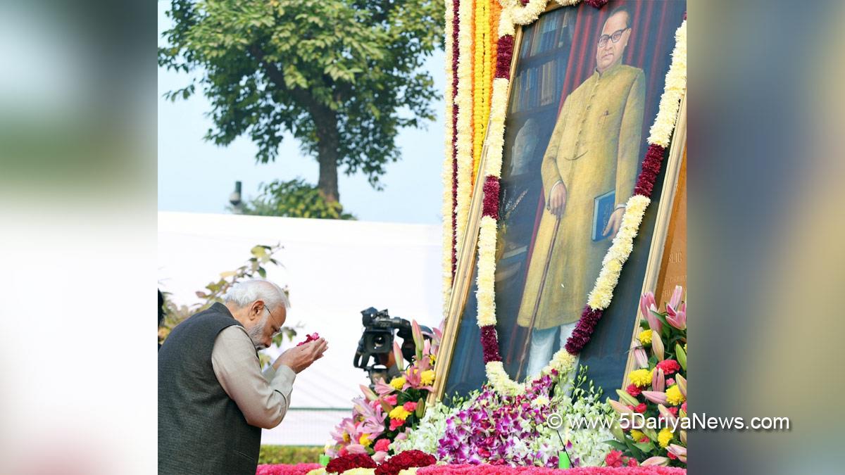 Narendra Modi, Modi, BJP, Bharatiya Janata Party, Prime Minister of India, Prime Minister, Narendra Damodardas Modi, Babasaheb Ambedkar, Babasaheb Ambedkar Death Anniversary