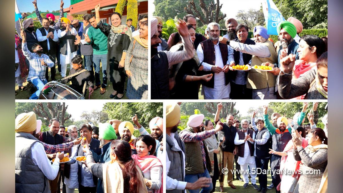 Brahm Shankar Jimpa, Chetan Singh Jauramajra,  Harbhajan Singh ETO, Lalchand Kataruchak, Laljit Bhullar, AAP, Aam Aadmi Party, Aam Aadmi Party Punjab, AAP Punjab, Municipal Corporation of Delhi, MCD