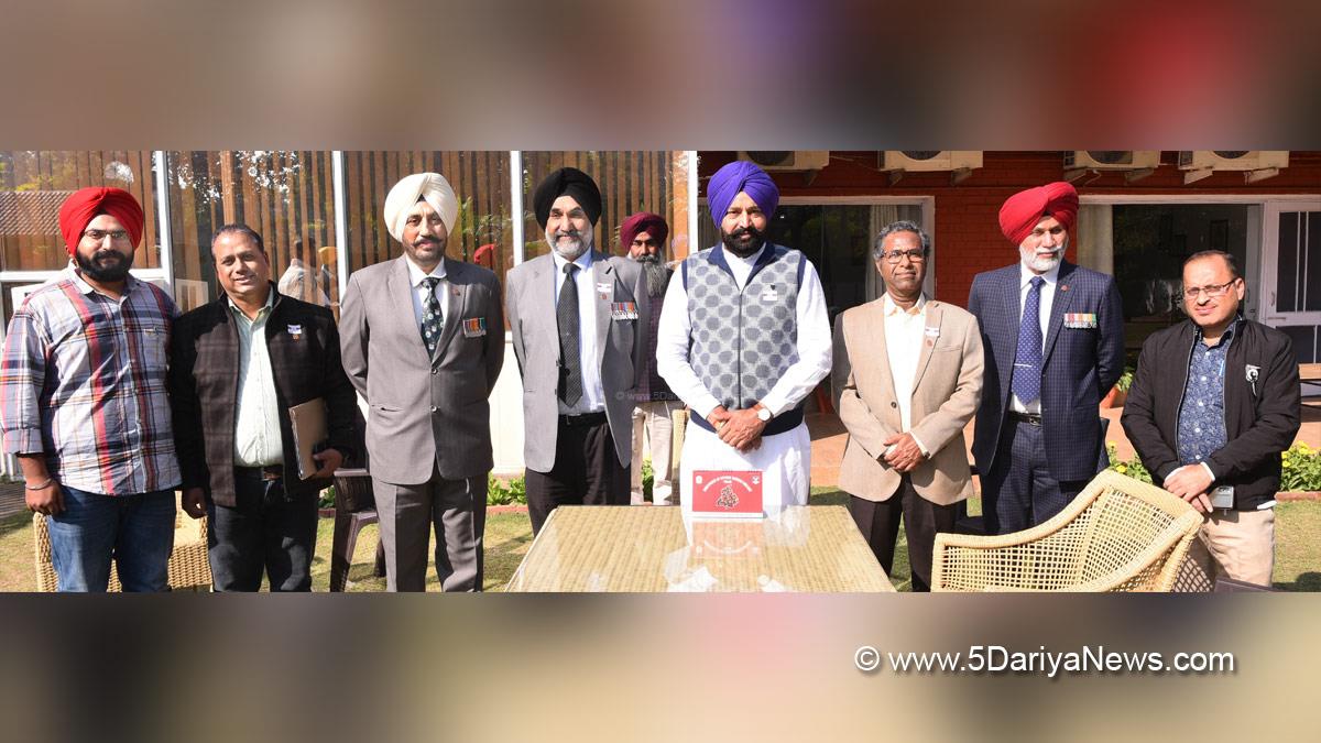 Fauja Singh Sarari, AAP, Aam Aadmi Party, Aam Aadmi Party Punjab, AAP Punjab, Government of Punjab, Punjab Government, Armed Forces Flag Day, Sainik Welfare Department, Armed Forces Flag