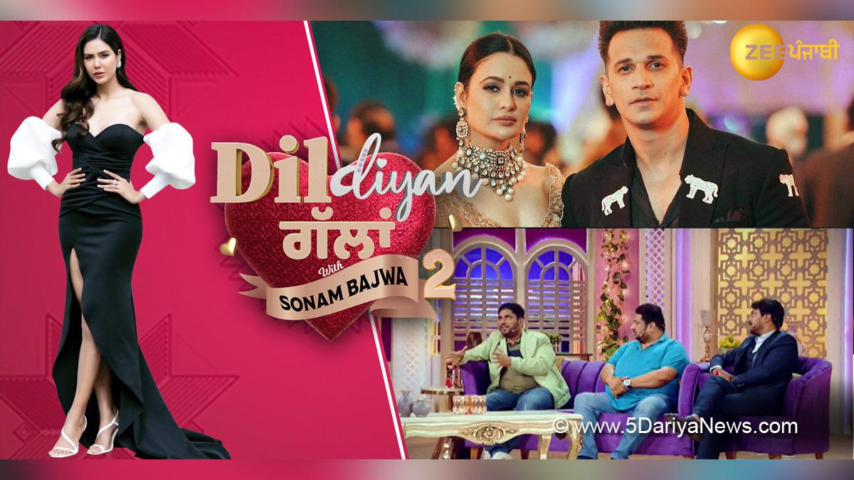 Sonam Bajwa, Dil Diyan Gallan Season 2, Zee Punjabi, Prince Narula, Yuvika Chaudhary, TV, Television, Entertainment, Mumbai, Actor, Actress, Mumbai News