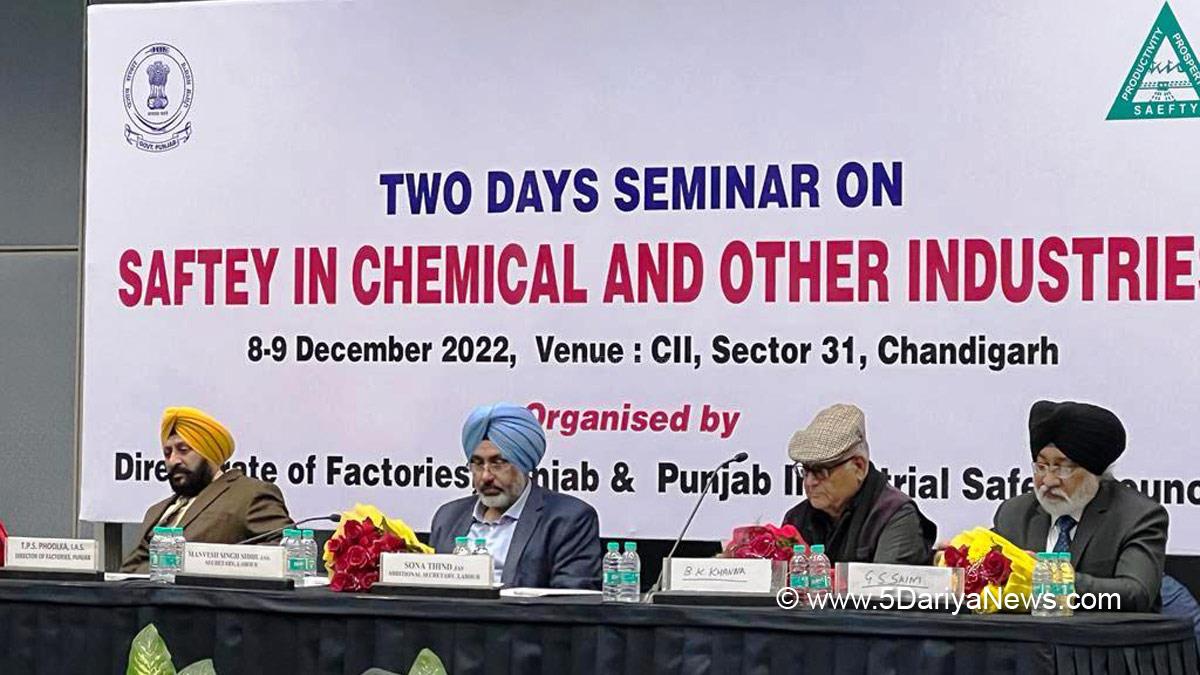 Punjab Admin, Safety in Chemical And Others Industries, Manvesh Singh Sidhu, Tej Pratap Singh Phoolka