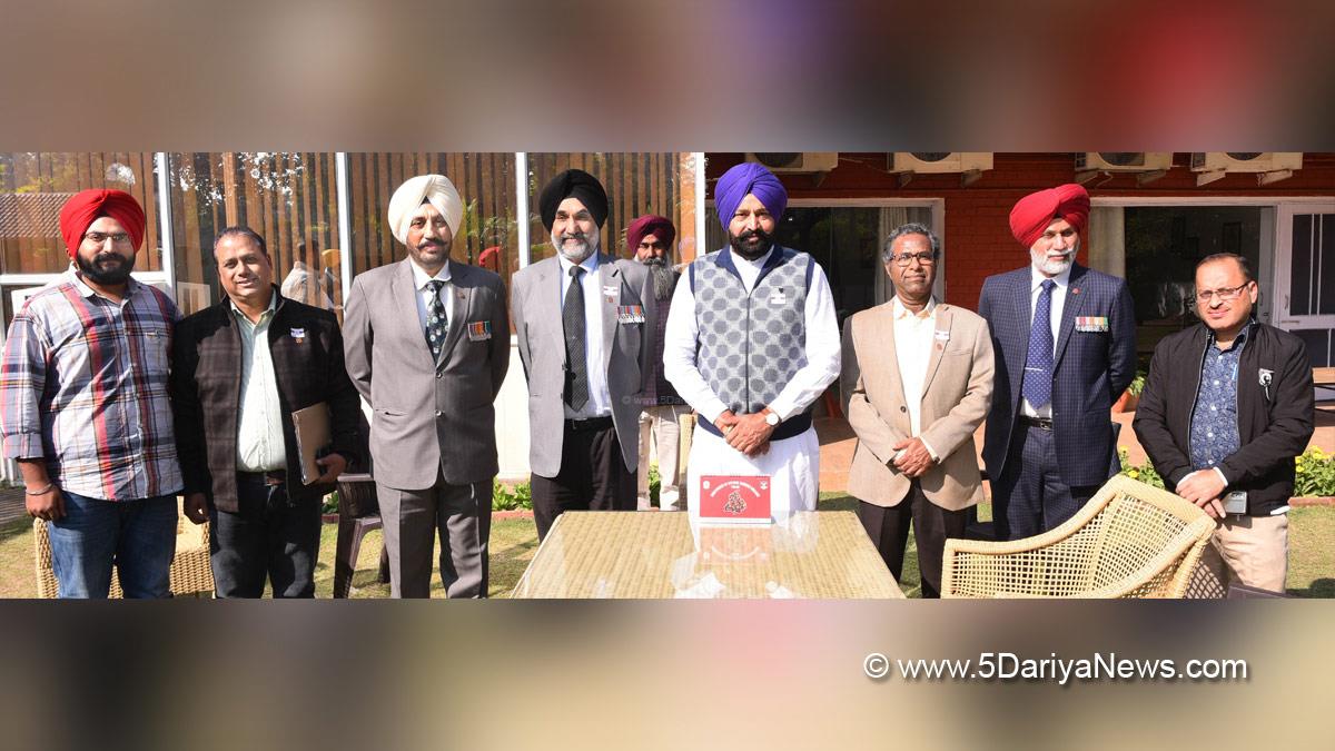 Fauja Singh Sarari, AAP, Aam Aadmi Party, Aam Aadmi Party Punjab, AAP Punjab, Government of Punjab, Punjab Government, Armed Forces Flag Day, Sainik Welfare Department, Armed Forces Flag