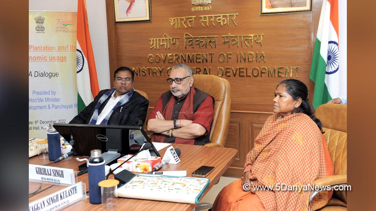 Giriraj Singh, BJP, Bharatiya Janata Party, Cactus Plantation and its Economic Usage, Cactus Plantation, Indian Council of Agricultural Research, ICAR, International Center for Agricultural Research in the Dry Areas, ICARDA, Niranjan Jyoti, Sadhvi Niranjan Jyoti, Faggan Singh Kulaste