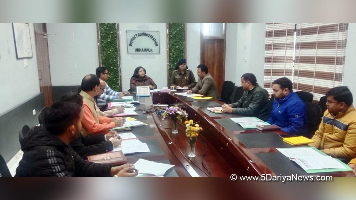  Udhampur, DDC Udhampur, District Development Commissioner Udhampur, Krittika Jyotsna, Kashmir, Jammu And Kashmir, Jammu & Kashmir, District Administration Udhampur, District Level Aadhaar Monitoring Committee