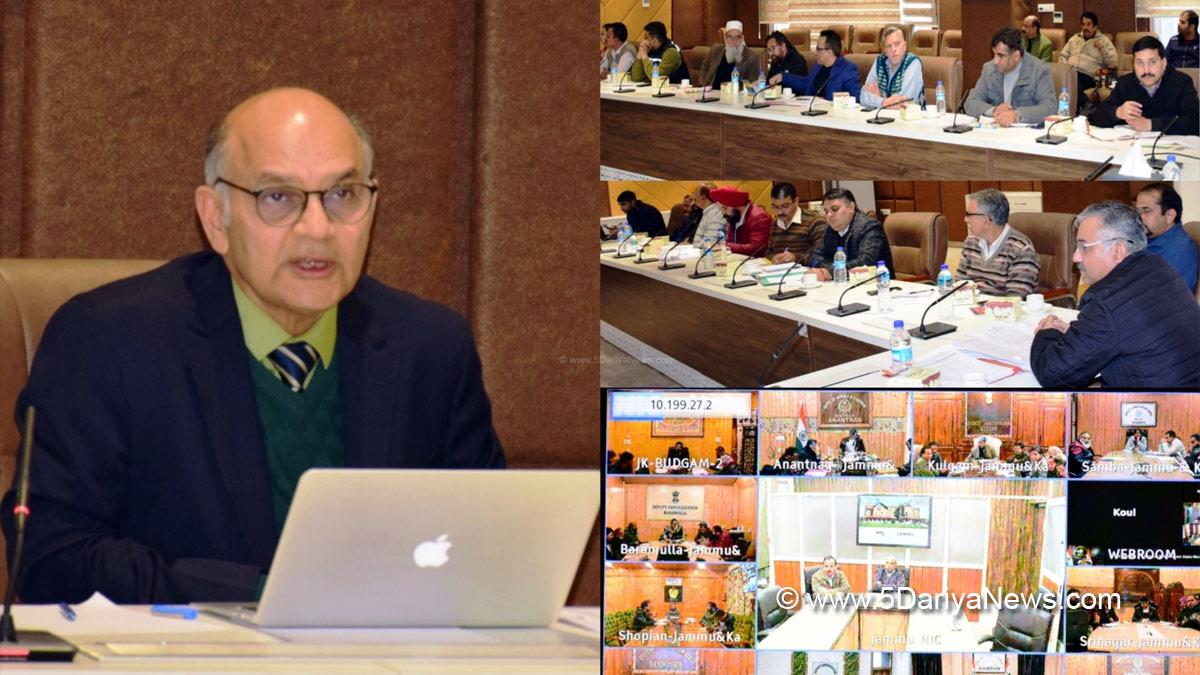Jammu, State Election Commissioner, KK Sharma, Jammu And Kashmir, Jammu & Kashmir