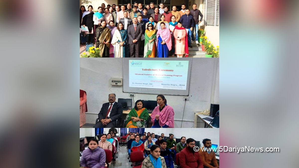 Jammu, Commissioner State Taxes, Rashmi Singh, National Institute Of Electronics & Information Technology, NIELIT Jammu, Jammu And Kashmir, Jammu & Kashmir