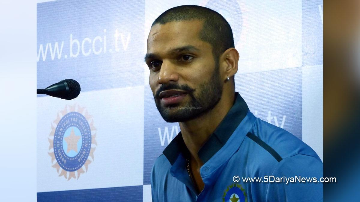 Sports News, Cricket, Cricketer, Player, Bowler, Batsman, Shikhar Dhawan, Global Investment Sports Tech Fund