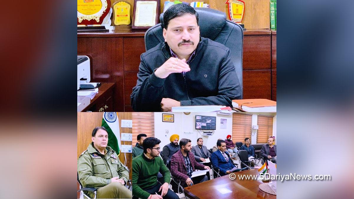 Kathua, DDC Kathua, District Development Commissioner Kathua, Rahul Pandey, Kashmir, Jammu And Kashmir, Jammu & Kashmir, District Administration Kathua