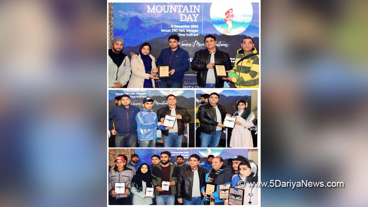 Sarmad Hafeez, Secretary Tourism and Culture, Kashmir, Jammu And Kashmir, Jammu & Kashmir, World Mountain Day