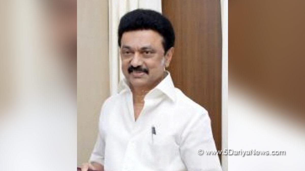 M.K. Stalin, Tamil Nadu Chief Minister, Chief Minister Of Tamil Nadu, Chennai