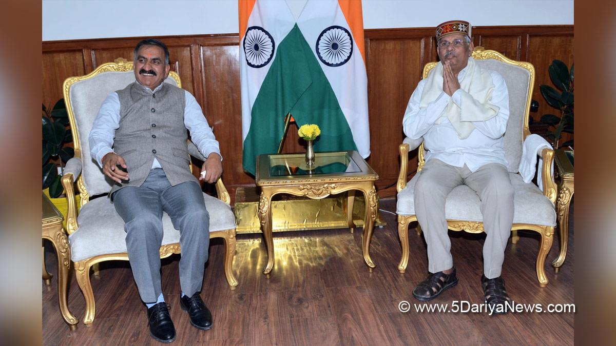 Sukhvinder Singh Sukhu, Himachal Pradesh, Himachal, Congress, Indian National Congress, Himachal Congress, Shimla , Chief Minister of Himachal Pradesh , BJP Himachal Pradesh, Vidya Stokes