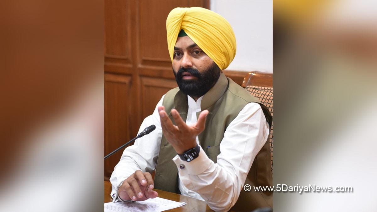 Laljit Singh Bhullar, AAP, Aam Aadmi Party, Aam Aadmi Party Punjab, AAP Punjab, Government of Punjab, Punjab Government