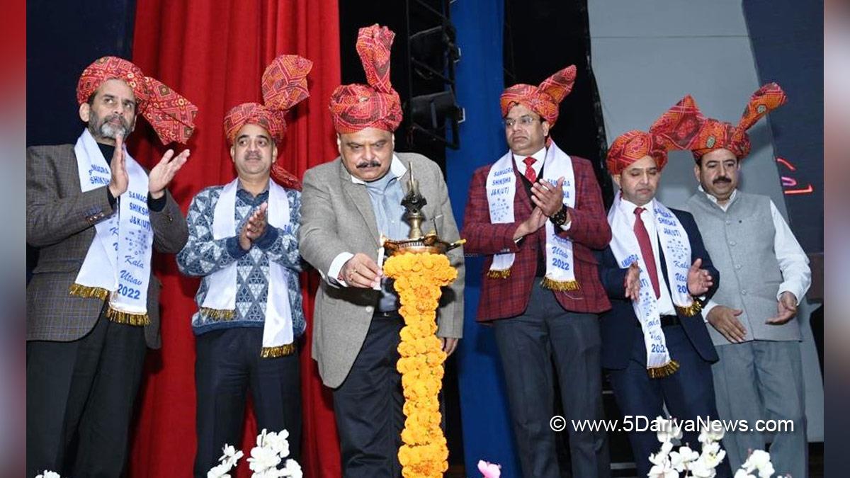 Jammu, Principal Secretary Education, Alok Kumar, Kala Utsav, Kala Utsav 2022, Jammu And Kashmir, Jammu & Kashmir