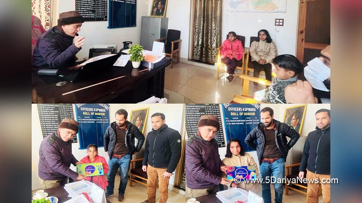 Kupwara, Additional District Development Commissioner Kupwara, Altaf Ahmad Khan, PM Cares Children, Jammu And Kashmir, Jammu & Kashmir