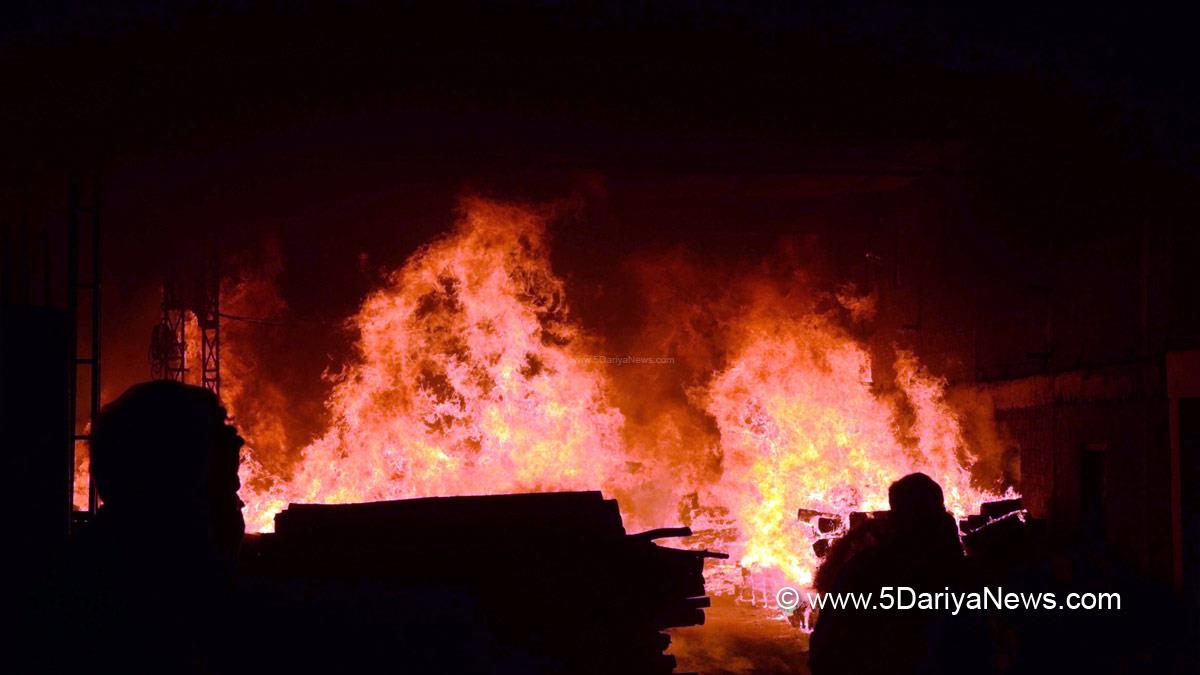Hadsa World, Hadsa, Russia, Oil Refinery Fire, Russia Oil Refinery Fire