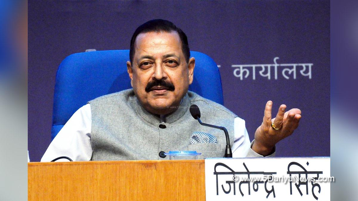 Dr Jitendra Singh, Dr. Jitendra Singh, Bharatiya Janata Party, BJP, Union Earth Sciences Minister, Centralised Public Grievance Redress and Monitoring System, CPGRAMS