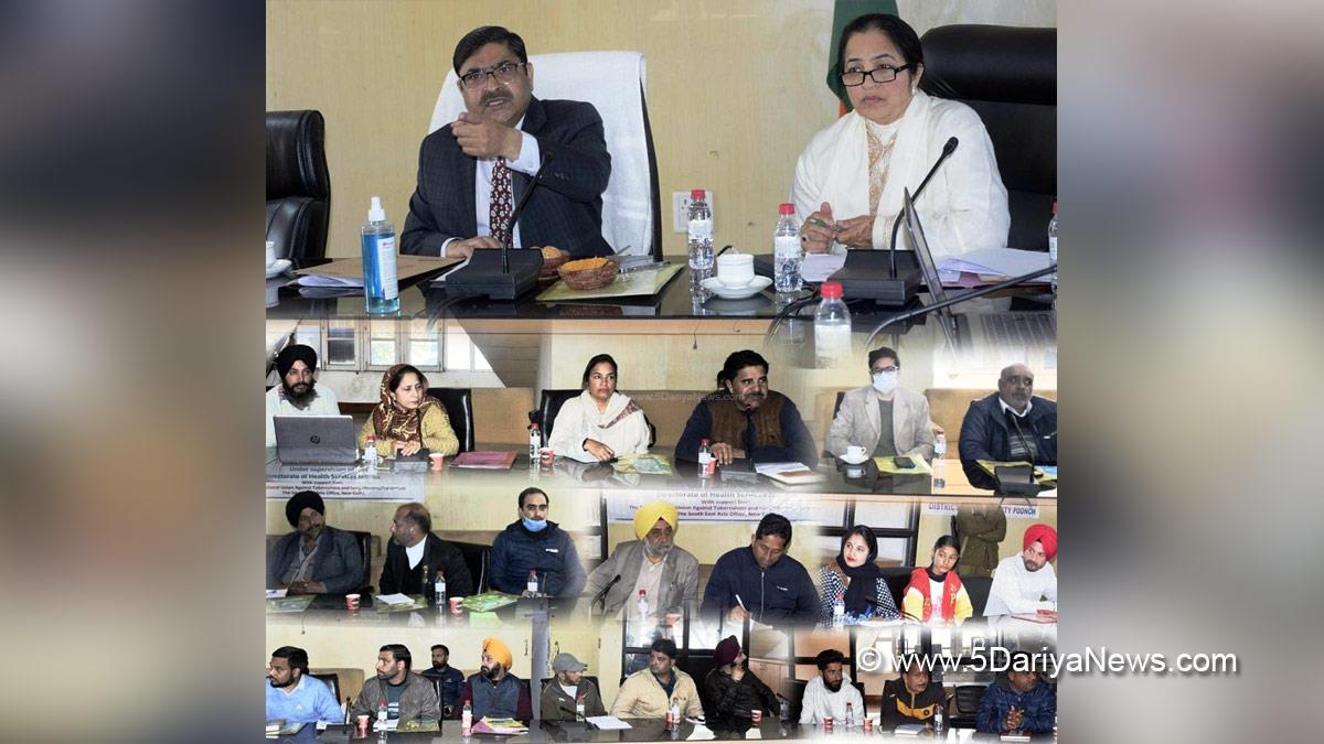 Poonch, Deputy Commissioner Poonch, Inder Jeet, Kashmir, Jammu And Kashmir, Jammu & Kashmir, District Administration Poonch, National Tuberculosis Elimination programme, NTEP