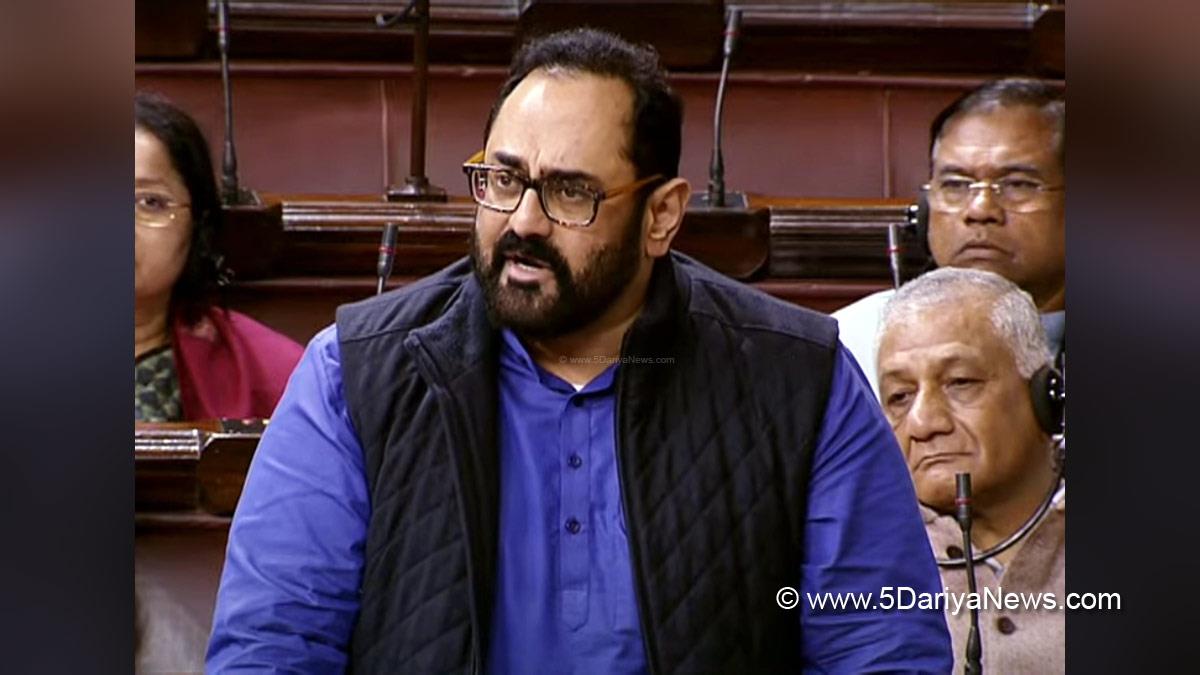 Rajeev Chandrasekhar, Union Minister of State for Electronics and Information Technology, BJP, Bhartiya Janta Party