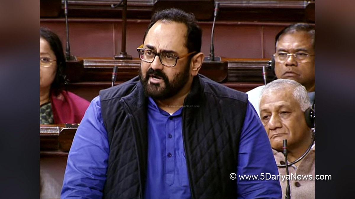 Rajeev Chandrasekhar, Union Minister of State for Electronics and Information Technology, BJP, Bhartiya Janta Party