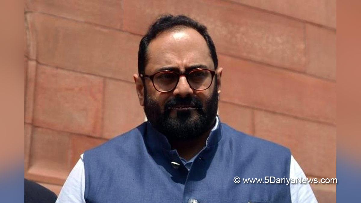 Rajeev Chandrasekhar, Union Minister of State for Electronics and Information Technology, BJP, Bhartiya Janta Party