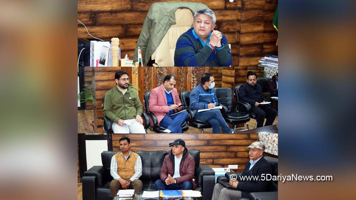 Doda, Deputy Commissioner Doda, Vishesh Paul Mahajan, Jammu, Kashmir, Jammu And Kashmir, Jammu & Kashmir, District Administration Doda, District Level Committee, DLC, Pradhan Mantri Matsya Sampada Yojana, PMMSY