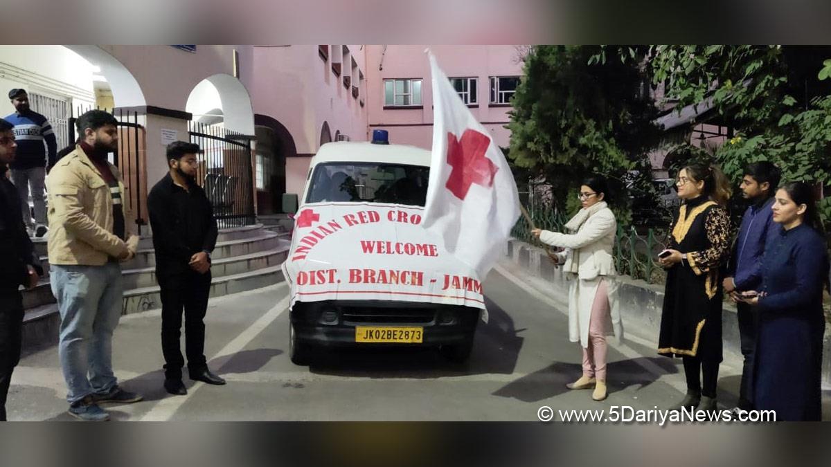 Jammu, Avny Lavasa, Deputy Commissioner Jammu, Kashmir, Jammu And Kashmir, Jammu & Kashmir, District Administration Jammu, District Red Cross Society