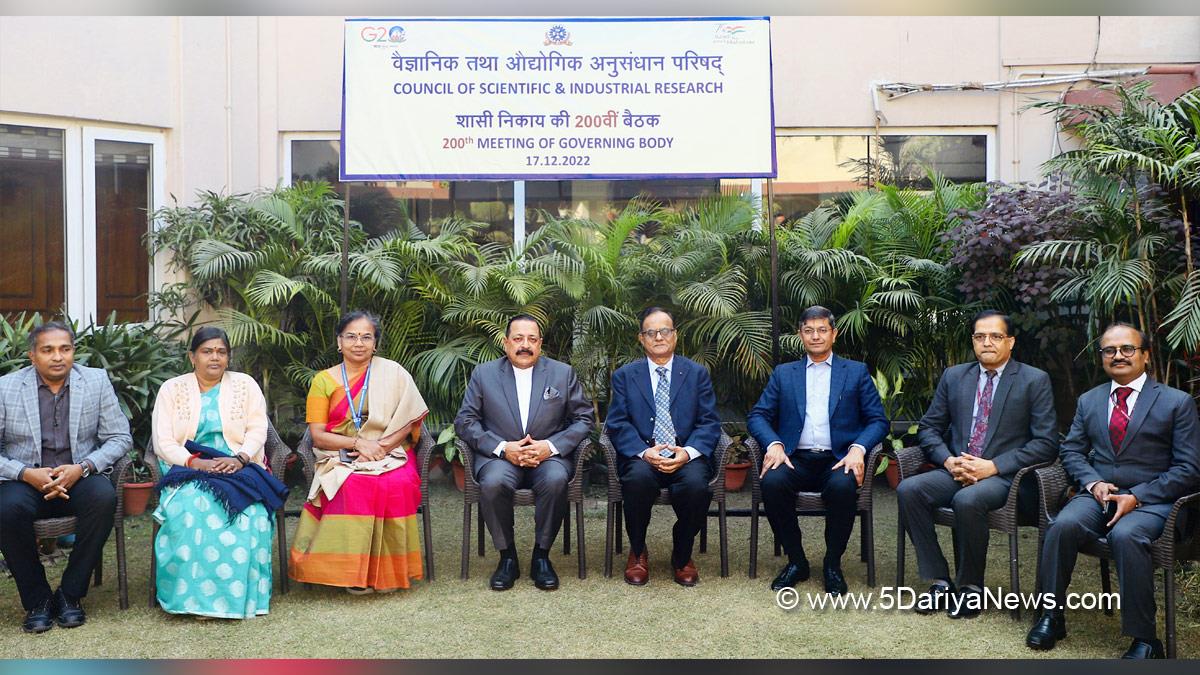Dr Jitendra Singh, Dr. Jitendra Singh, Bharatiya Janata Party, BJP, Union Earth Sciences Minister, Council of Scientific and Industrial Research, CSIR
