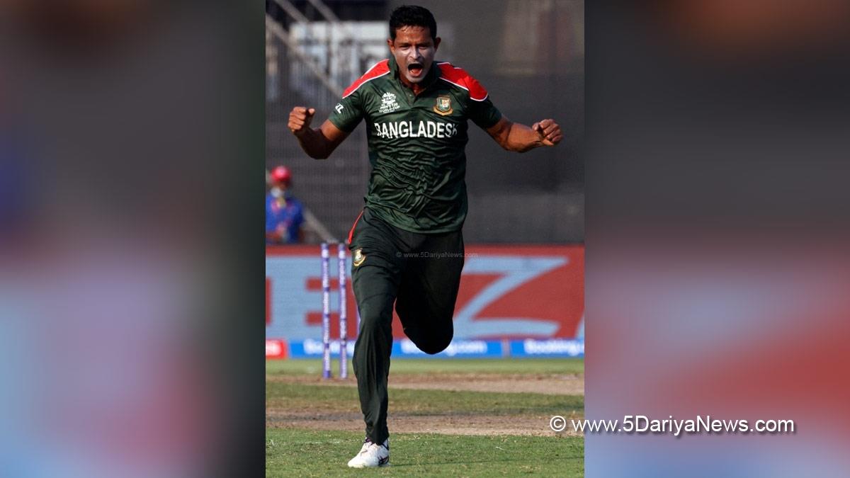 Sports News, Cricket, Cricketer, Player, Bowler, Batsman, IND VS BAN, India, Bangladesh, India Vs Bangladesh, Test Series 2nd Test, Nasum Ahmed