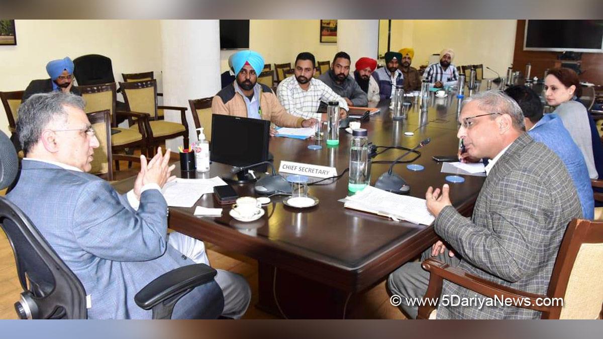 Vijay Kumar Janjua, Chief Secretary, Chief Secretary of Punjab, Chief Secretary Punjab, IAS officer, IAS, Punjab, Punjab Government, Government of Punjab