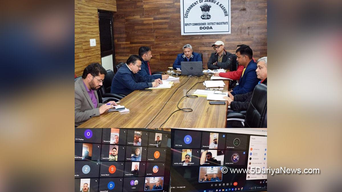 Doda, Deputy Commissioner Doda, Vishesh Paul Mahajan, Jammu, Kashmir, Jammu And Kashmir, Jammu & Kashmir, District Administration Doda, Aspirational Block Development Programme, ABDP