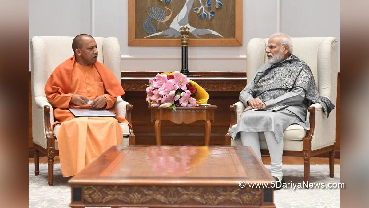 Yogi Adityanath, Narendra Modi, New Delhi, Uttar Pradesh Chief Minister, Prime Minister, UP Global Investors Summit