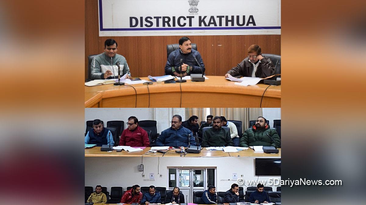 Kathua, DDC Kathua, District Development Commissioner Kathua, Rahul Pandey, Kashmir, Jammu And Kashmir, Jammu & Kashmir, District Administration Kathua