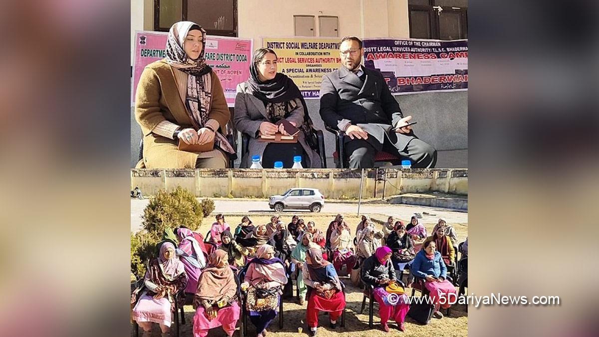 Doda, Social Welfare Department Doda, District Legal Services Authority, DLSA, Jammu And Kashmir, Jammu & Kashmir