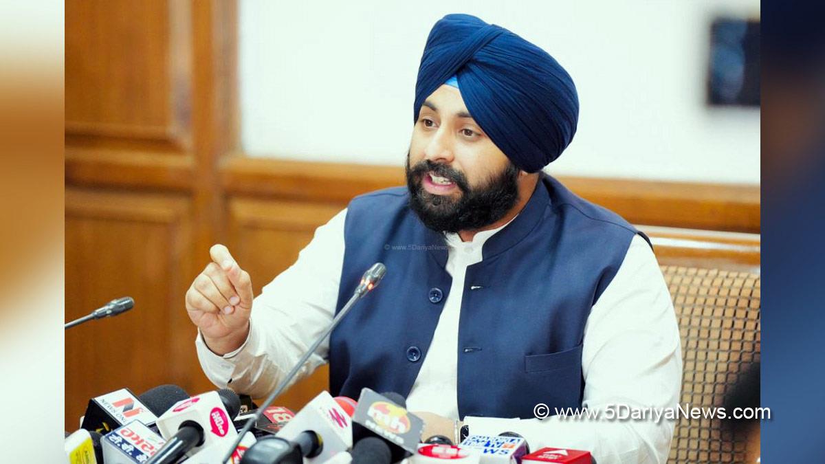 Harjot Singh Bains, AAP, Aam Aadmi Party, Aam Aadmi Party Punjab, AAP Punjab, Government of Punjab, Punjab Government