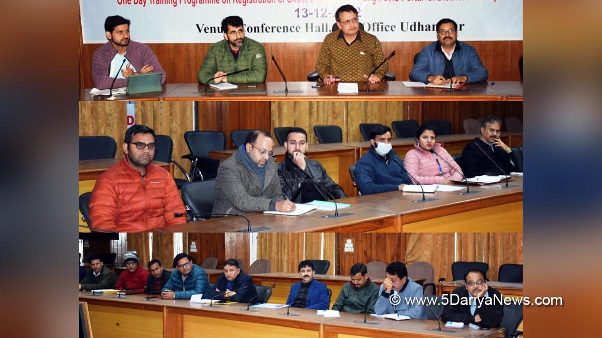 Udhampur, Additional District Development Commissioner Udhampur, Ghan Shyam Singh, Jammu And Kashmir, Jammu & Kashmir, District Skill Development Committee
